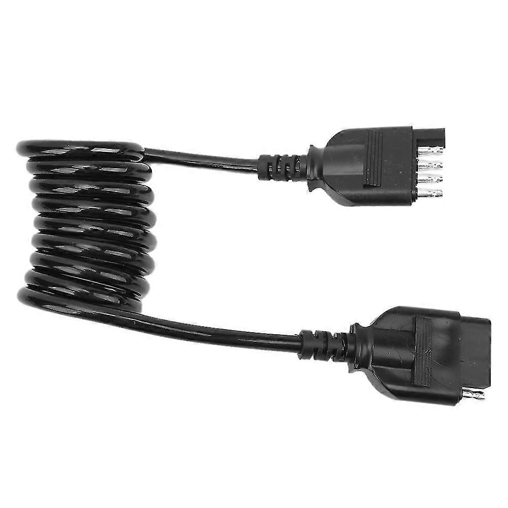 Us 5 Pin Federkabel Anhängerstecker 5ft Rv Rücklicht Signallampenkabel Für Nutzfahrzeuge