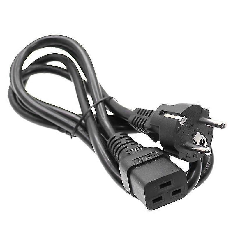 Iec 320 C19 Auf Eu-schuko-2-poliges Kabel Für Usv-pdu, Verbunden Mit C19-wechselstrom-adapterkabel, Eu-stecker