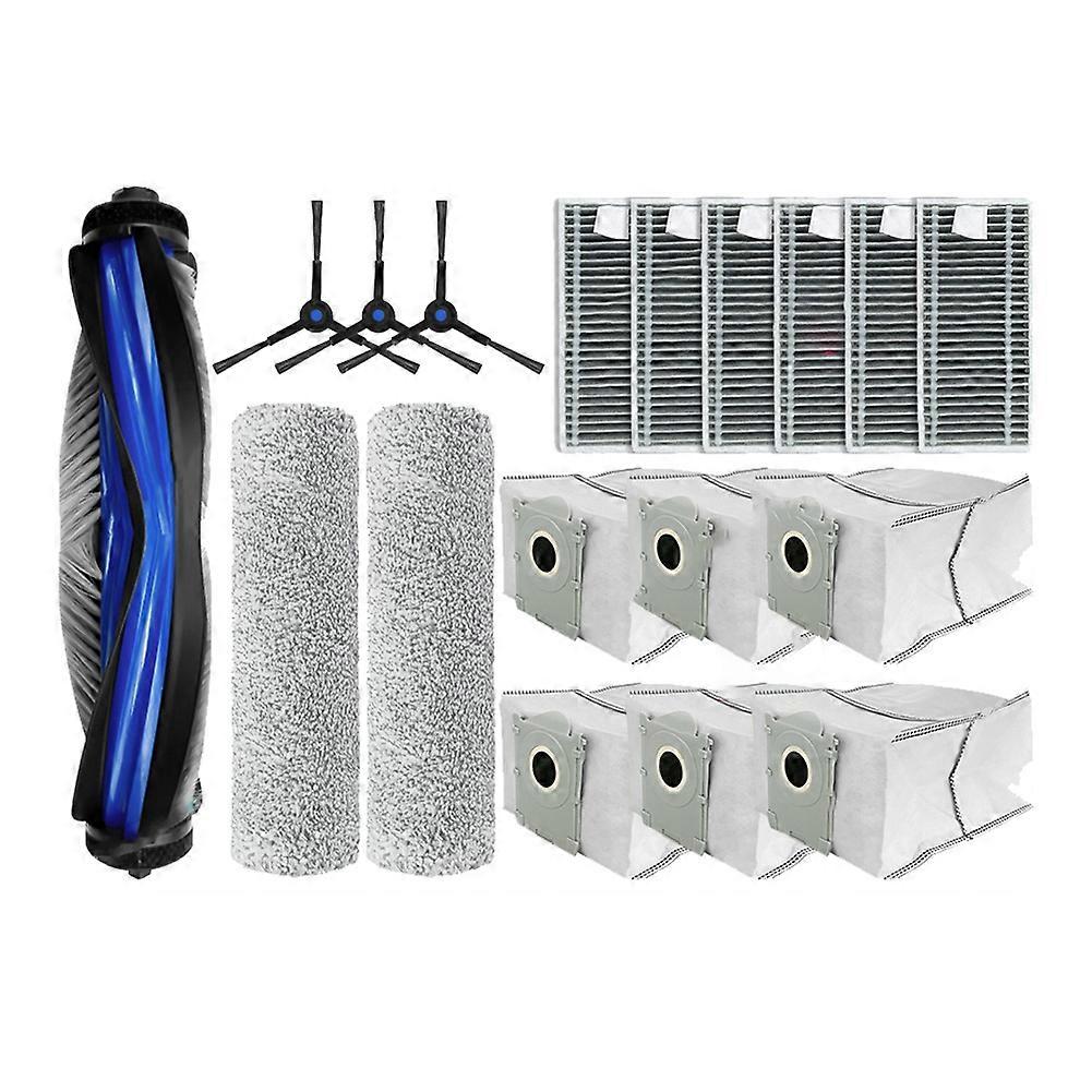 Ecovacs Deebot X8 Pro Omni/x8 Omni Staubsauger-ersatzteilset: Hauptbürste, Hepa-filter Und Reinigungstuch.