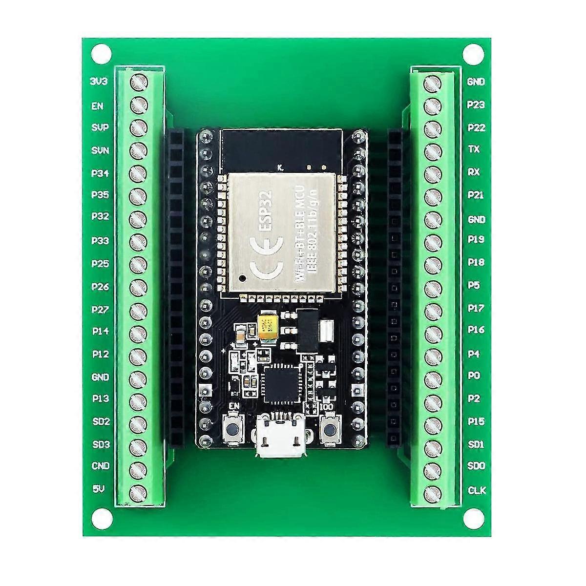 Esp32-entwicklungsplatine + Erweiterungsplatine, Drahtloses Wlan + Bluetooth, 2-in-1-dual-core-cpu, Geringer Verbrauch