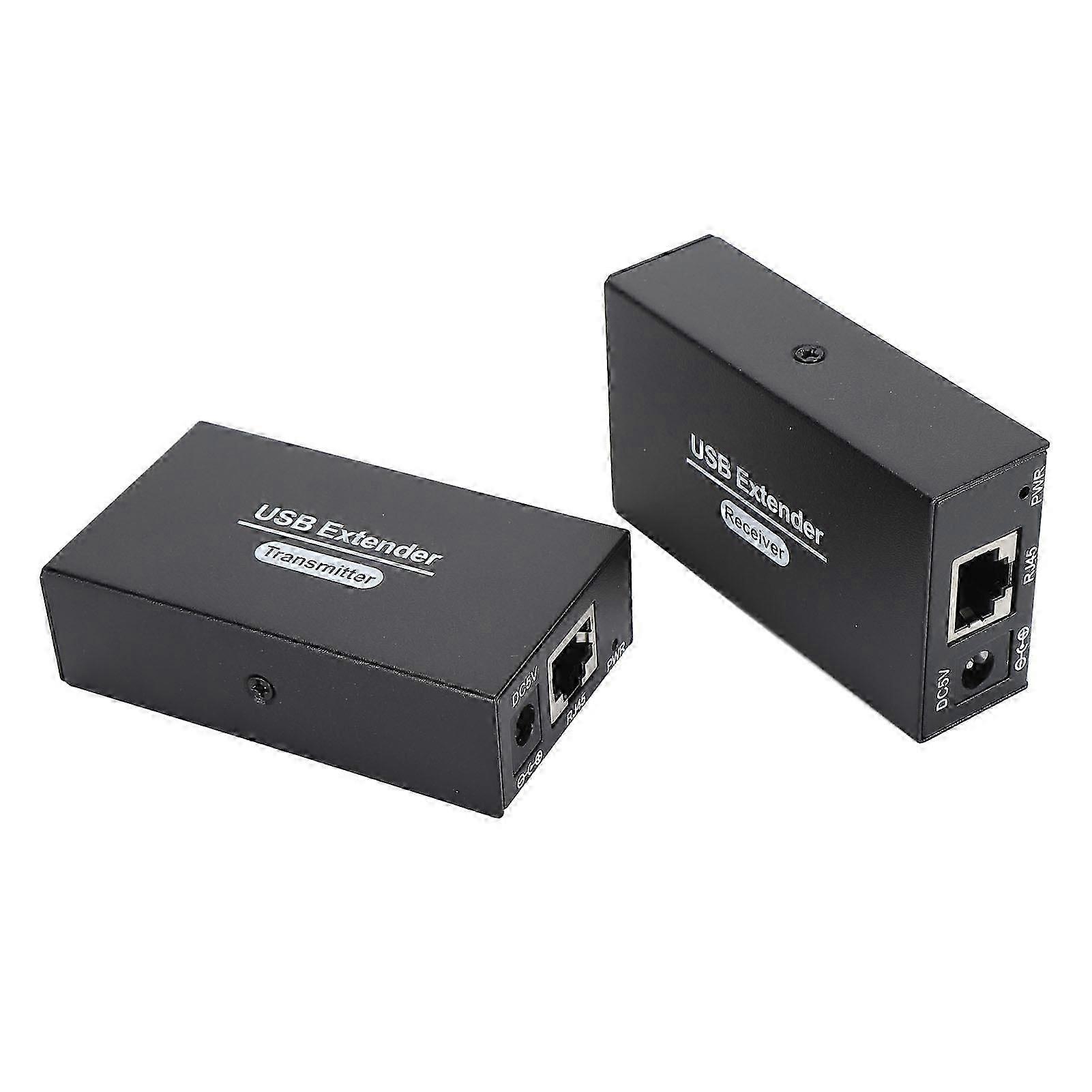 262ft Usb Extender Über Single Ethernet Cat5e 6 7 Usb Rj45 Lan Extender Mit 4 Usb 2.0 Hubs Für Windows Für Os X Für Android Für Linux Eu Stecker 100240v