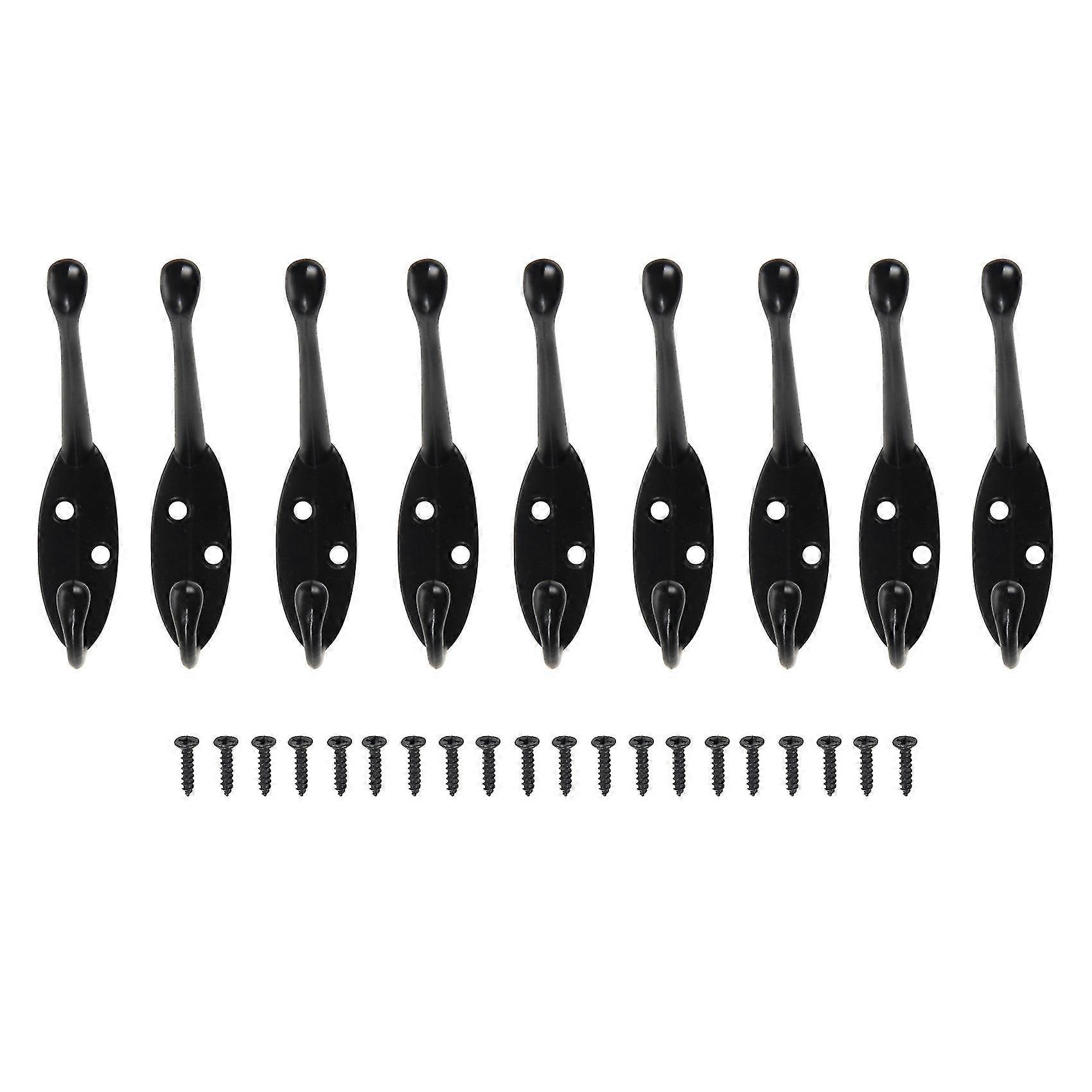 9er-pack Robuste Kleiderhaken Für Hutbeschläge, Retro-kleiderbügel Mit 20 Mm Breite