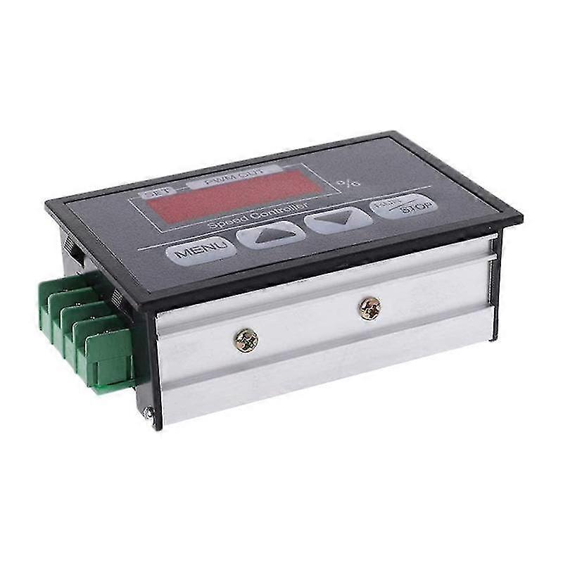 Pwm 6–60 V Gleichstrommotor-geschwindigkeitsregler Mit Digitalem Display-panel-knopfregler