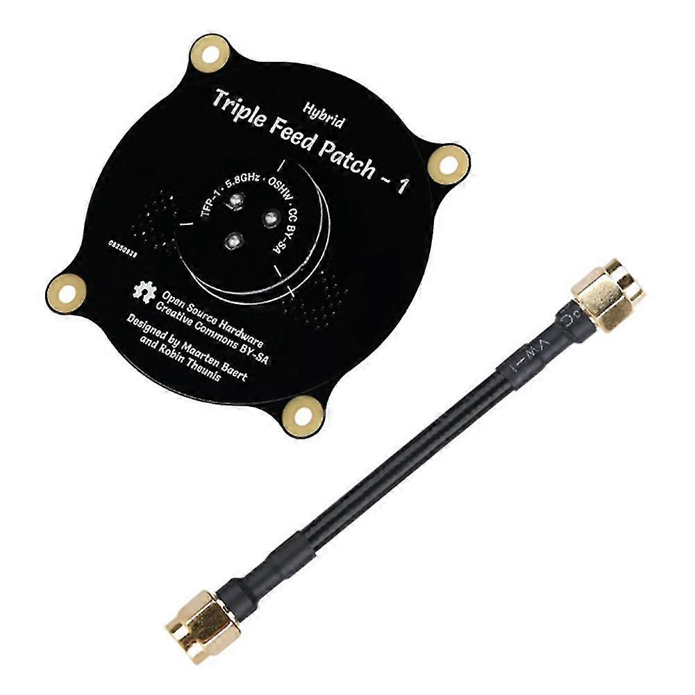Neue Kreisförmige Al-antenne, Dreifachantenne, 5,8 Ghz, Für Fpv Rc Dr (rp Sma)