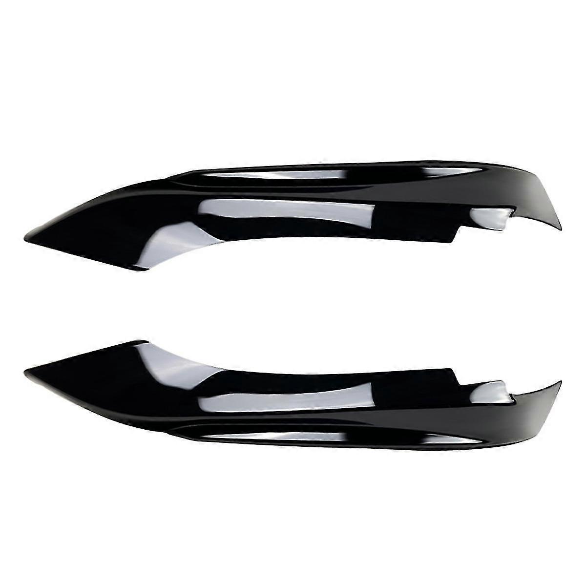 Für 4er-serie F32 F33 F36 2014–2020, Frontstoßstange, Lippenwinkel, Diffusor, Splitter, Spoilerschutz, Schwarz
