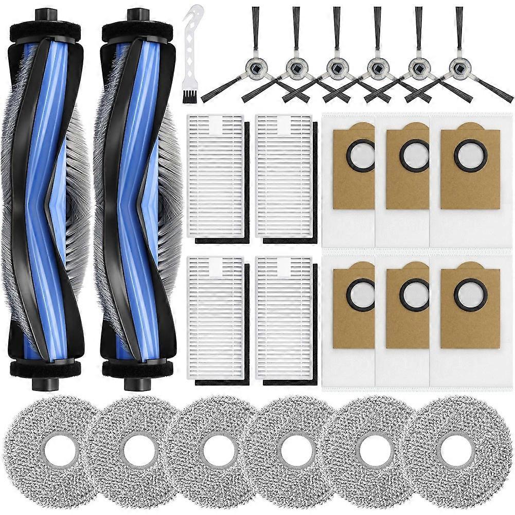 Ersatzteile Für Lefant M3 Roboterstaubsauger: Hauptbürste, Hepa-filter, Reinigungstuch Und Staubbeutel.