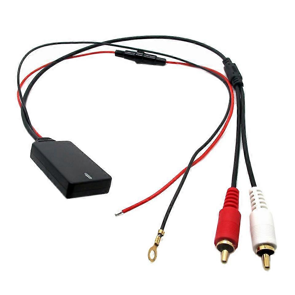 Universal Bluetooth Aux Receiver Modul 2 Rca Kabel Adapter Auto Radio Stereo Audio Eingang Wireless M