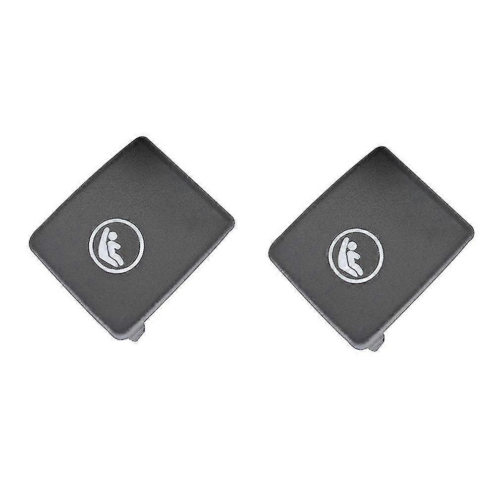 2x Auto-heckhaken Isofix-abdeckung Kinderrückhaltesystem Für V60 V90 Xc40 Xc60 S60 S90 Auto-heckhaken Schwarz