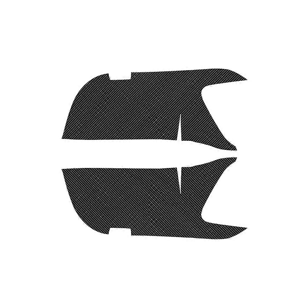 Für Alphard 40 Serie Weiche Carbon Faser Auto Vordertür Anti-kick Panel Abdeckung Dekoration Aufkleber Auto