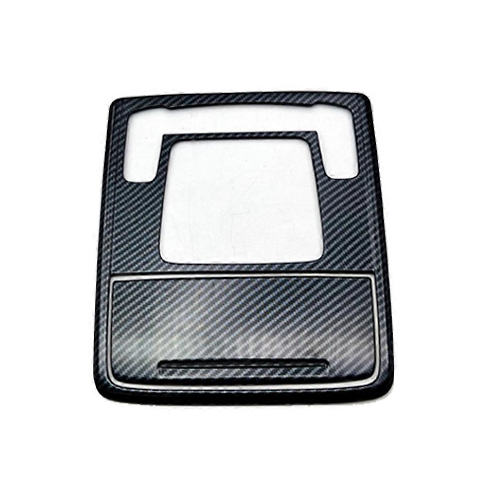 Auto Carbon Fiber Innen Vorne Leselicht Lampe Abdeckung Trim Aufkleber Für -v 2022 2023