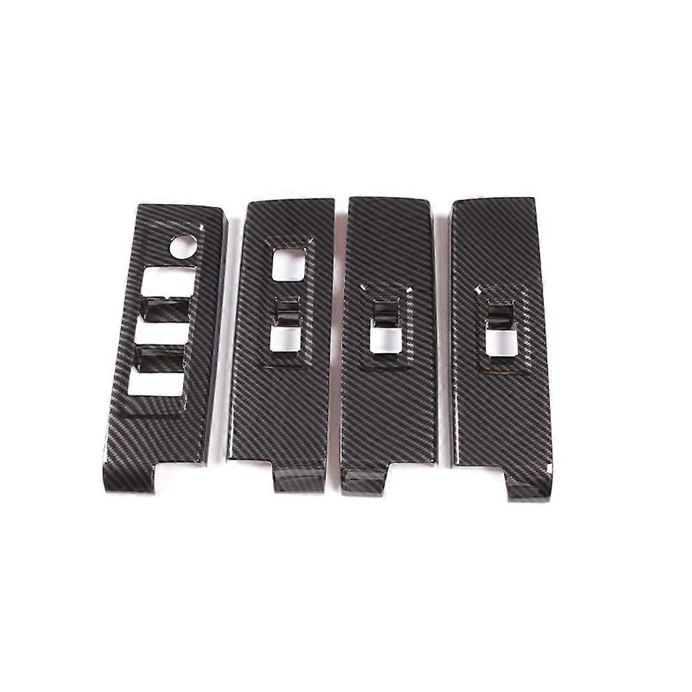 Auto Carbon Fiber Glas Lift-taste Schalter Abdeckung Tür Armlehne Panel Für 2022 2023 Lhd