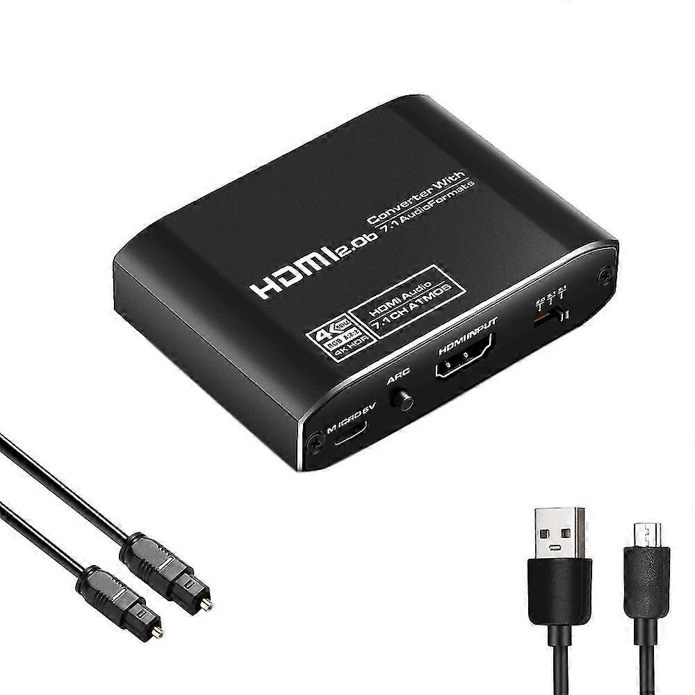Audio Extractor 2.0b Unterstützt 4k@60hz Mit Atoms 7.1ch Audio Embedder Konverter-adapter Für Ps5
