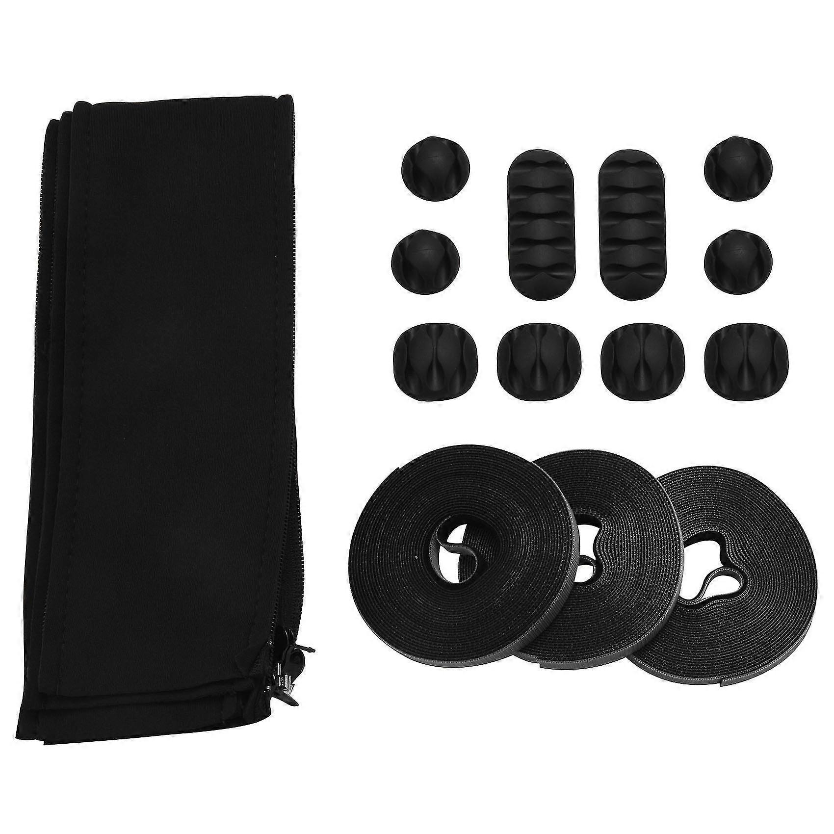 Organizer-set 17-teilig, Kabelhalter, Schreibtisch, Für Pc-büro, Wiederverwendbar, Eins