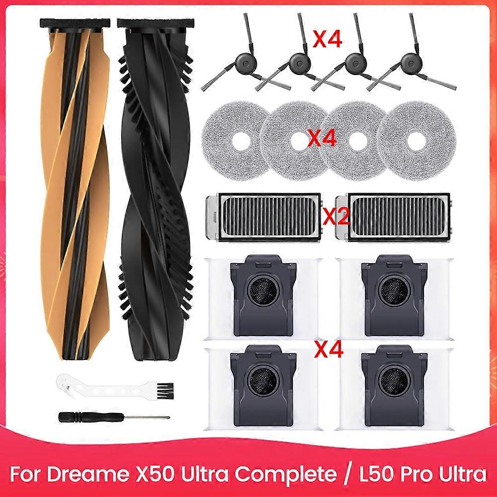 Dreame X50 Ultra Complete / L50 Pro Ultra Roboter-staubsauger-zubehörset – Ersatzteile