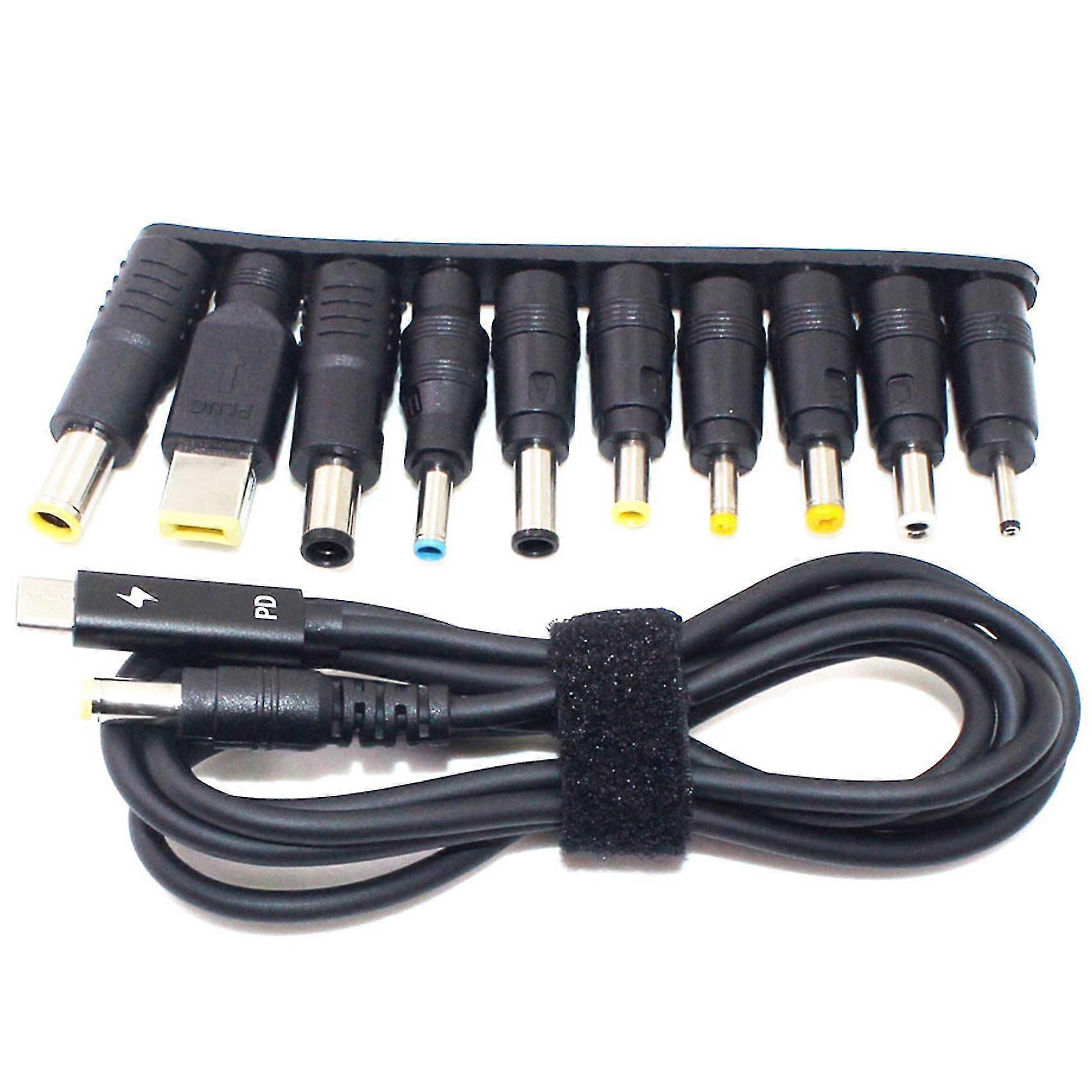 100 W Typ-c Auf Runden Anschluss Laptop-stecker-adapter Stecker-adapter Pd Fast Char
