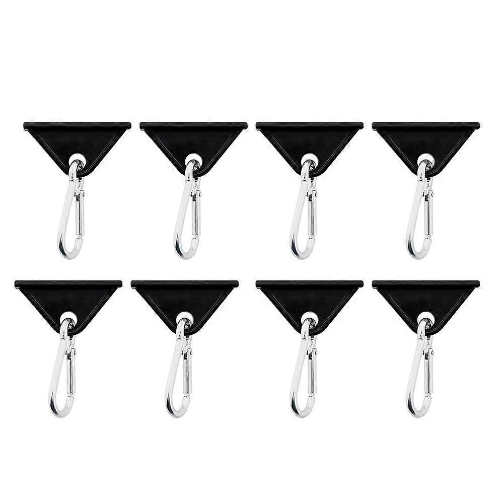 Set Mit 8 Schiebehaken Für T- Und V-nut-aluminiumprofile Der Serie 20 (schwarz)