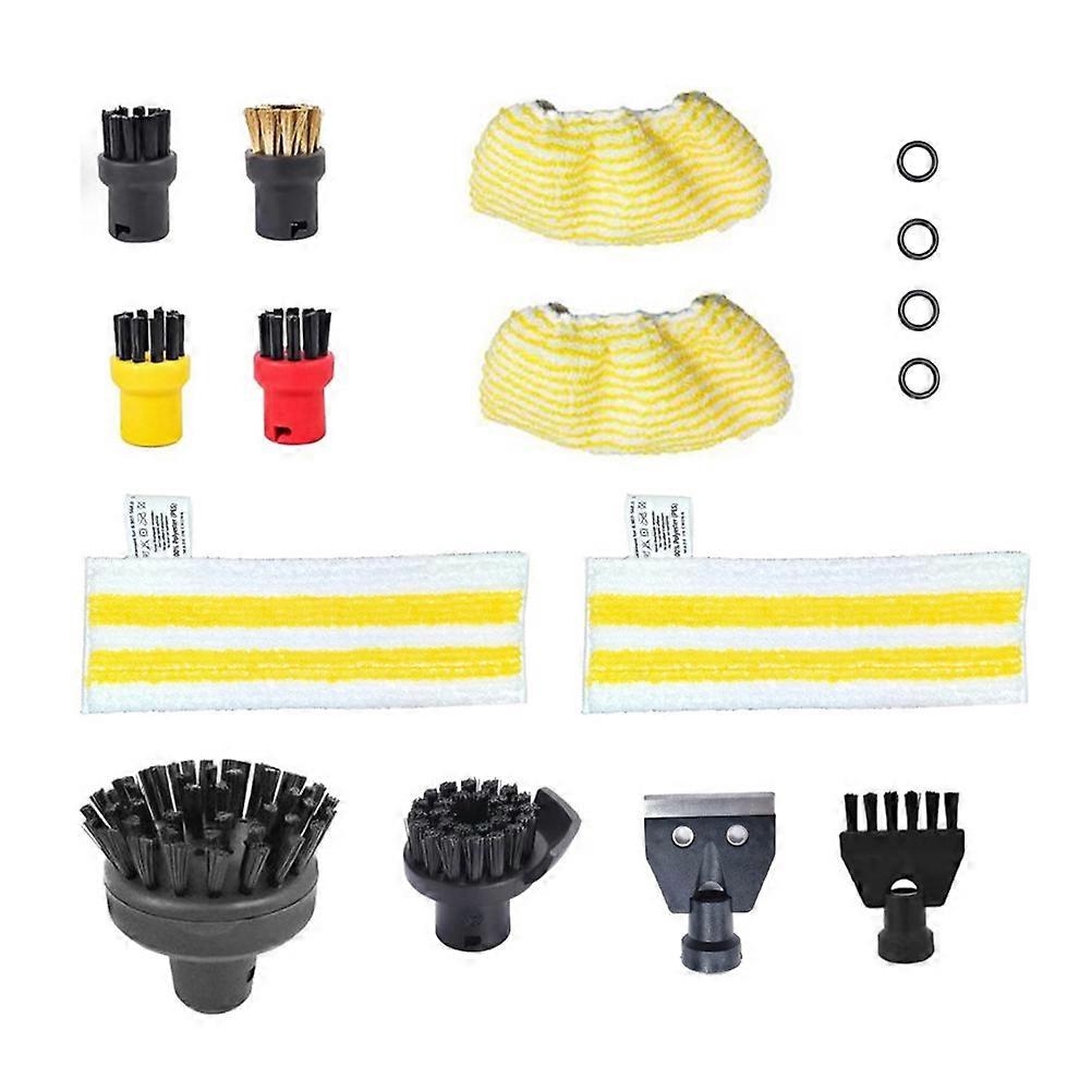Karcher Sc1 Sc2 Sc3 Sc4 Sc5 Dampfreiniger-zubehörset: Ersatz-dampfbürste, Reinigungstücher, O-ringe, Schaber