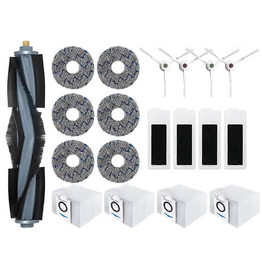 Für Ecovacs Deebot T20 Omni/t20/t20e/t20 Pro Zubehör Hauptseite Pinsel Mopp Tuch Filter Staubbeutel Ersatz Teile