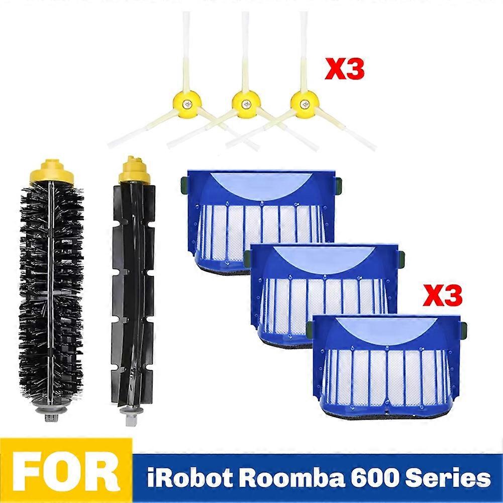 Zubehör Kompatibel Mit Irobot Roomba 675, 650, 690 Und 600 Serien-staubsaugern: Hauptbürstenteile.