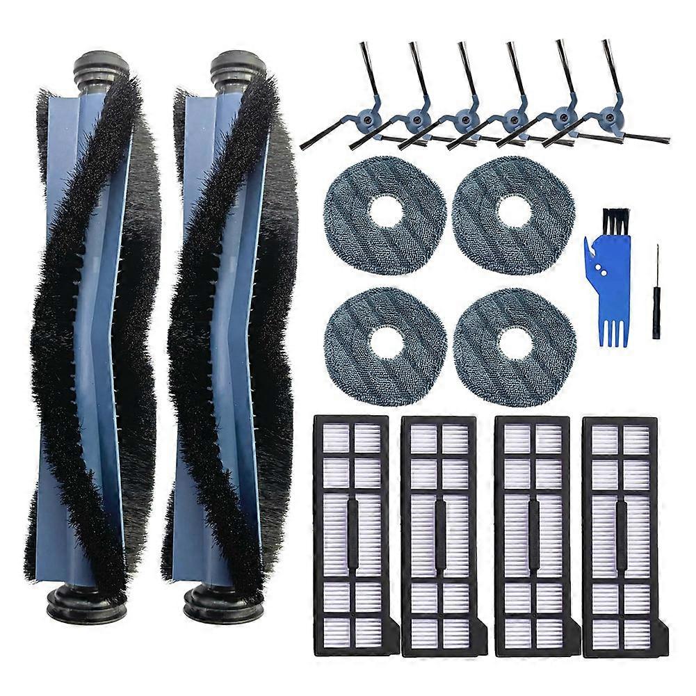 18-teiliges Ersatzteilset Für Den Staubsauger Eufy X10 Pro Omni, Einschließlich Hauptbürste, Seitenbürsten, Filter Usw.