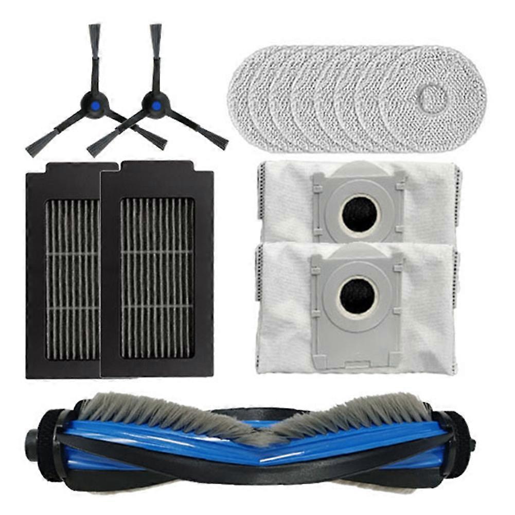 T50-ersatzset Für Cobos-bürsten Der T50-serie (t50 Pro/t50 Max): Filter, Staubbeutel Und Seitenbürsten