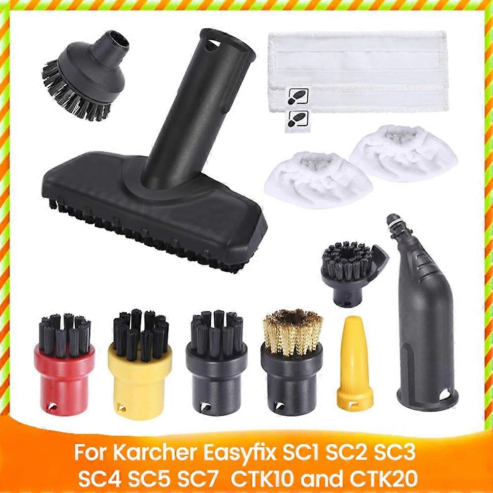 Ersatzteile Für Kärcher Easyfix-dampfreiniger Der Serien Sc1, Sc2, Sc3, Sc4 Und Sc5: Runde Reinigungsbürsten, Düsen Und Bürstenköpfe.
