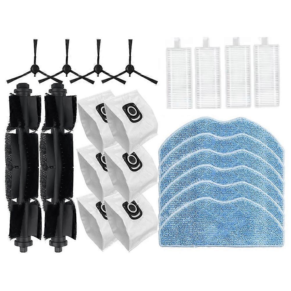 Set Mit 22 Teilen Für Tefal Rowenta X-plorer Series 75s Rr8577wh 75s+ Rg8597w Staubsauger: Ersatzteile Für Bürste, Filter Und Staubbeutel.