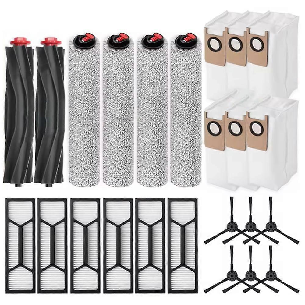 24-teiliges Set Für Eufy Omni S1 Pro/omni S1 Staubsauger: Ersatzteile, Bürste, Hepa-filter Und Staubbeutel.
