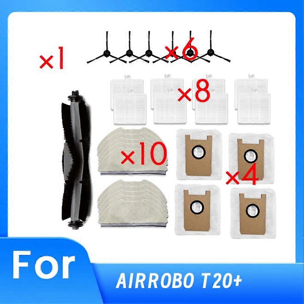 Airrobo T20+ Staubsaugerzubehör: Hauptbürste, Reinigungsfilter, Staubbeutel, Hochleistungszubehör