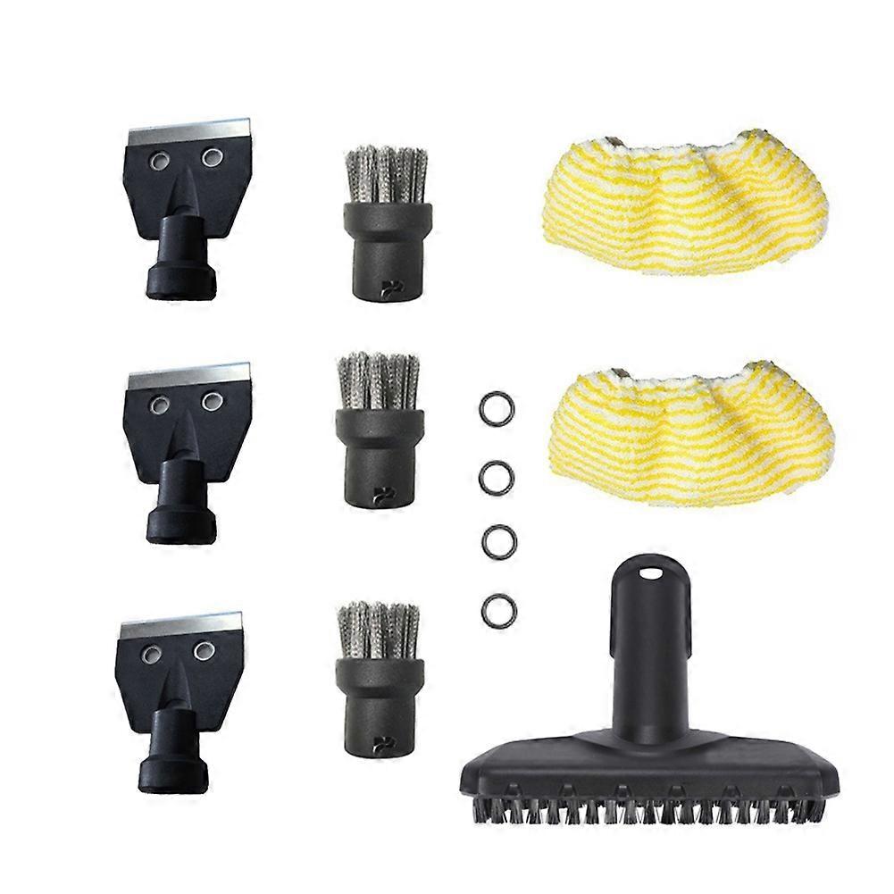 Dampfreinigungsbürste Und Tuchbezug Für Kärcher Dampfreiniger Sc1, Sc2, Sc3, Sc4 Und Sc5, Zur Entfernung Hartnäckiger Flecken.
