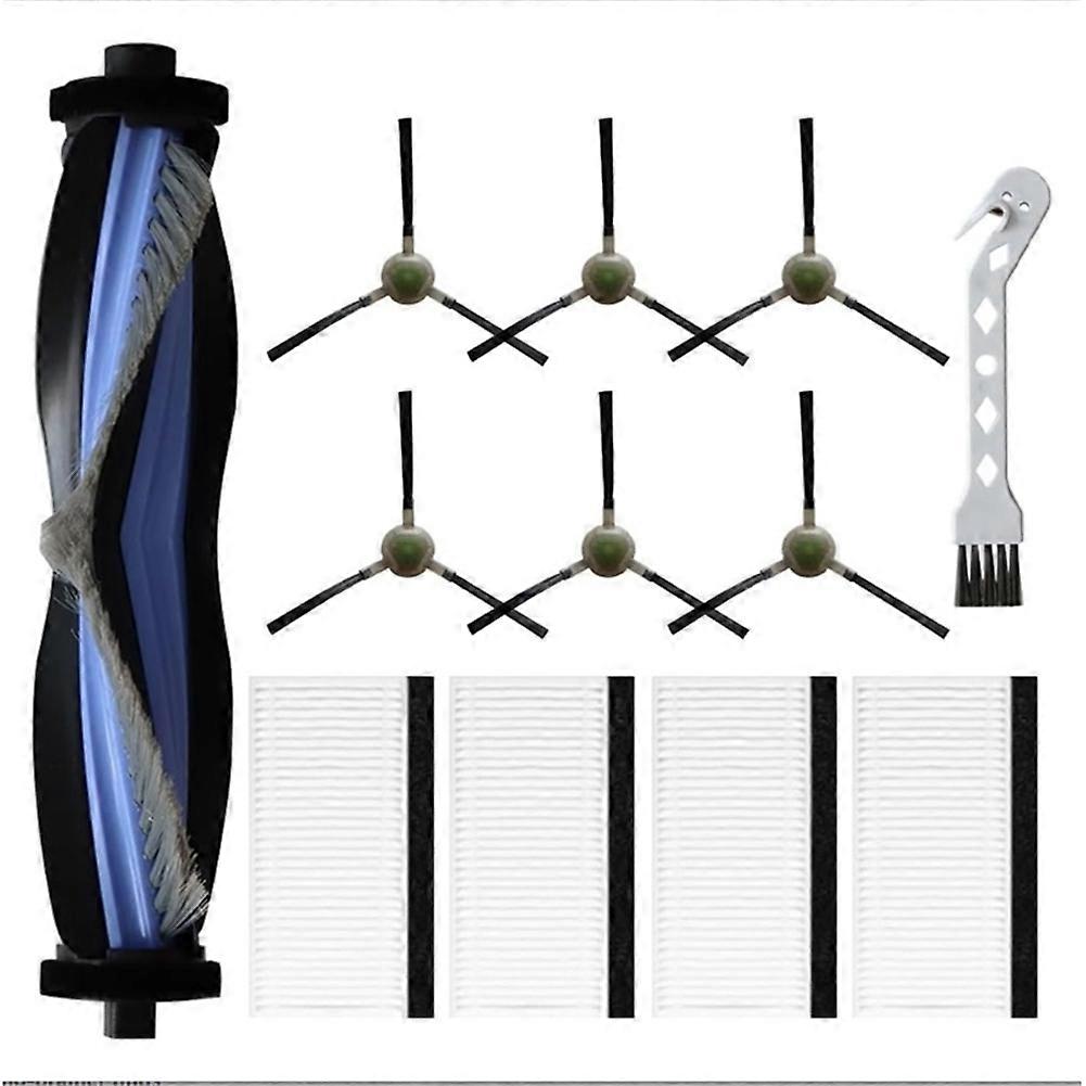 12 Ersatzteile Für Lefant M3 / M3 Max Roboterstaubsauger: Zubehör, Hauptbürste, Walze, Seitenbürsten, Reinigungstücher.