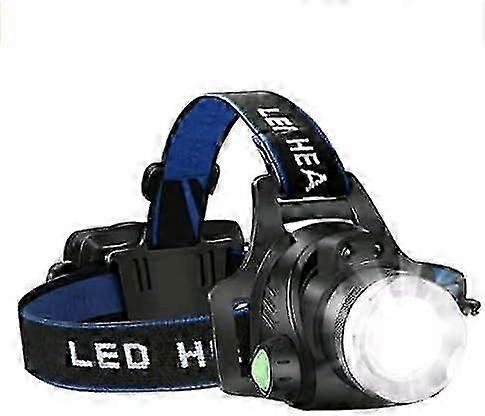 Stirnlampe, Wiederaufladbare Usb-led-stirnlampe, Wasserdichter Ipx4-scheinwerfer Mit 3 Modi Und Verstellbarem Kopfband, Perfekt Für Camping, Wandern, Outdoor