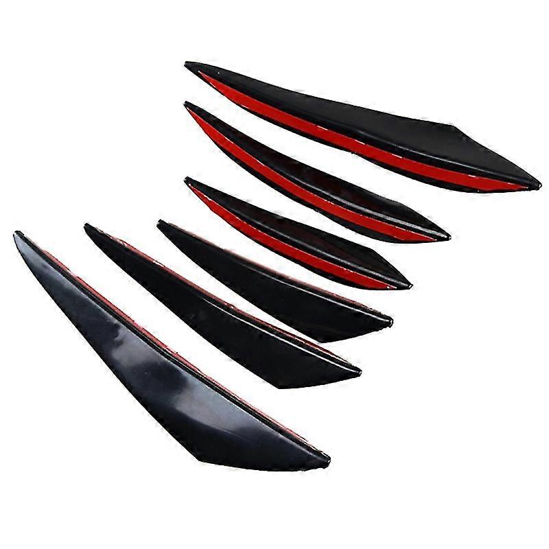 Pvc Auto Stoßstange Lippenschutz Diffusor Auto Spoiler Splitter Wing Gu