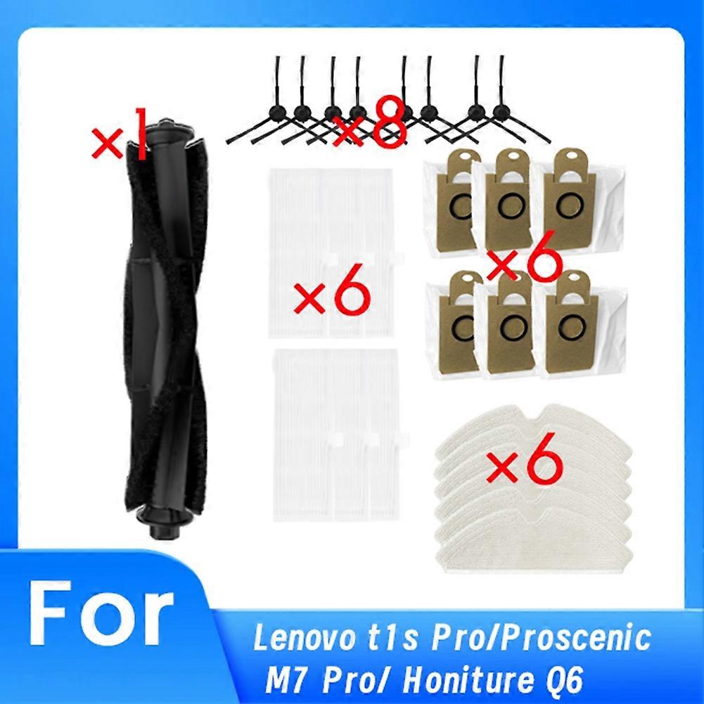 27 Ersatzteile Für Lenovo T1s Pro/proscenic M7 Pro/honiture Q6 Staubsaugerzubehör