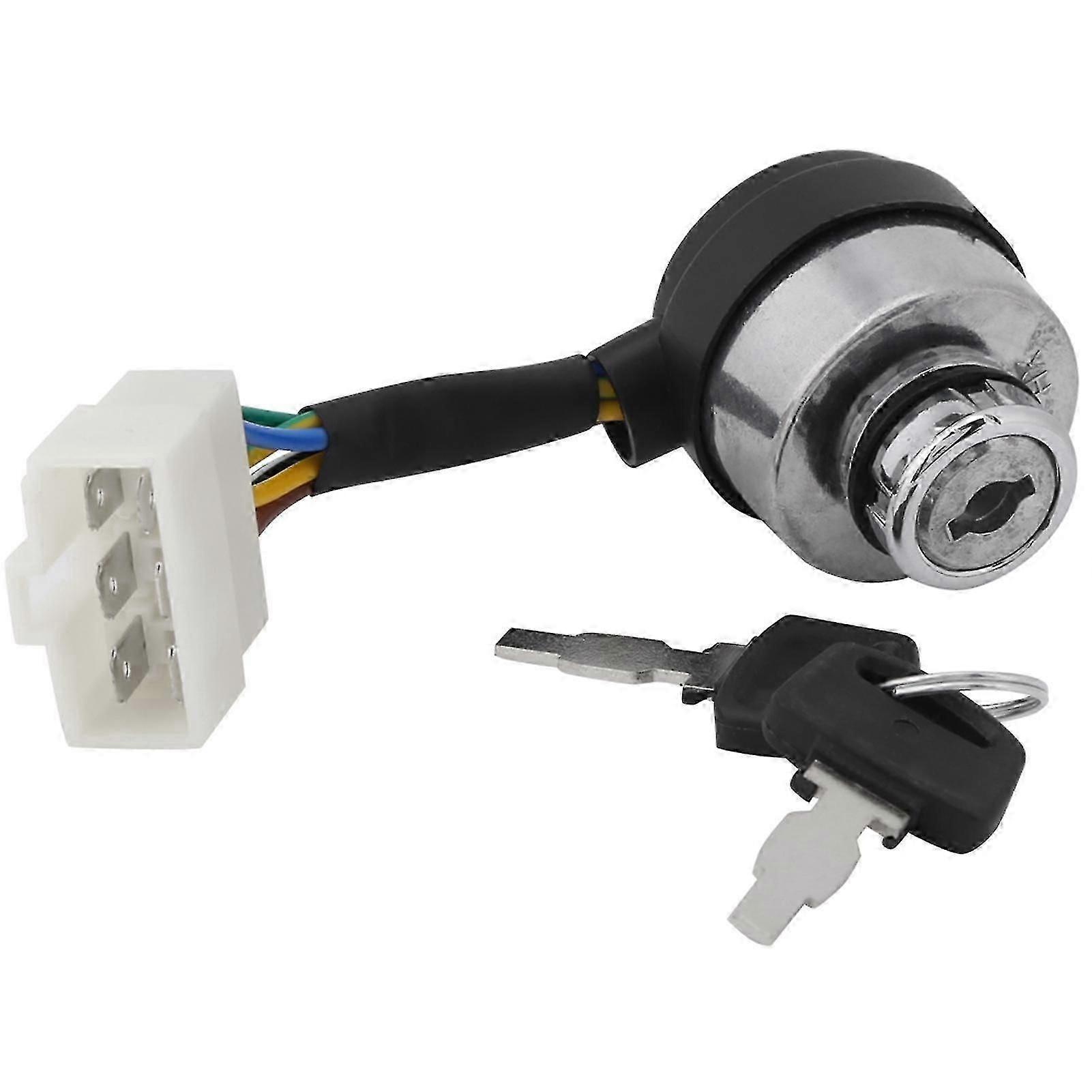 6-draht-zündschlüsselschalter-ersatz Für 2,5–6,5 Kw Benzingenerator-zubehör 188f Njqvm