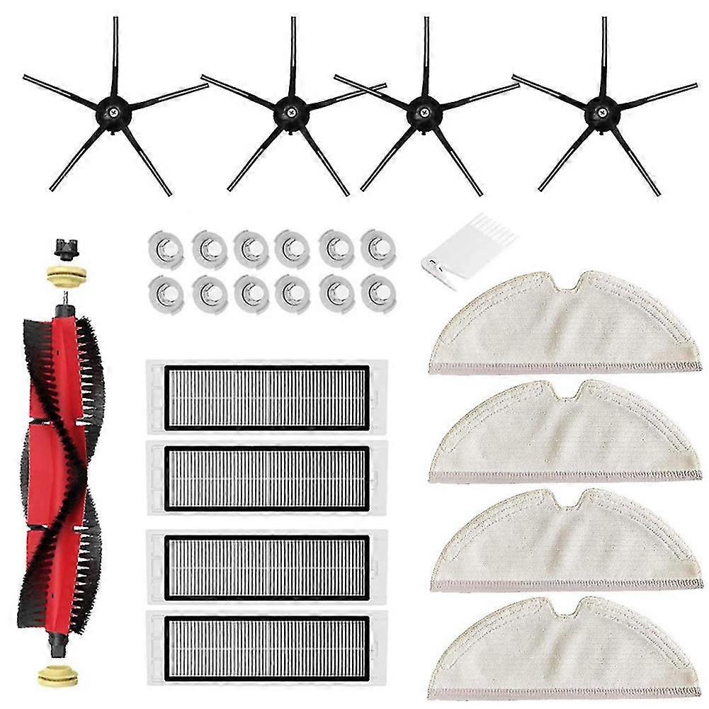 Ersatz-hauptbürste, Seitenbürste, Hepa-filter, Wischpads Für S6, S60, S65, S5 Max, Staubsauger-zubehör