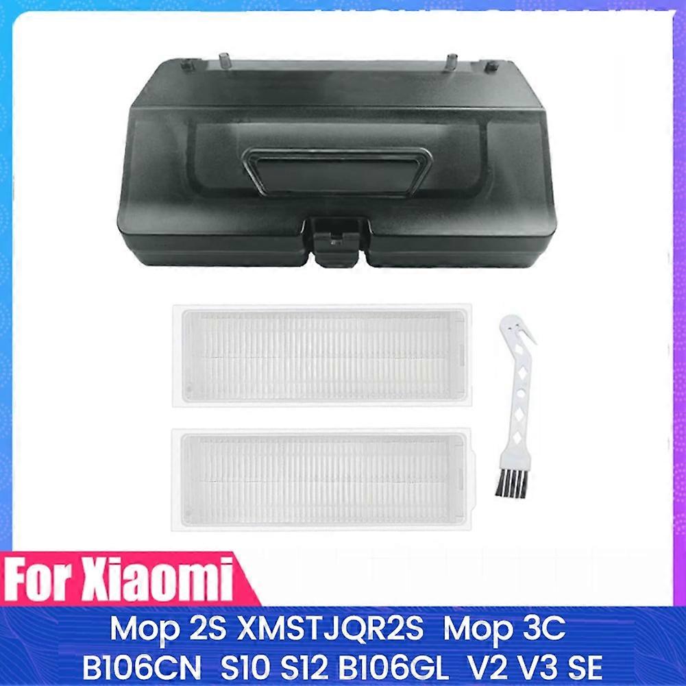 2-in-1-wassertank Und Staubbehälter, Kompatibel Mit Den Staubsaugern Xiaomi Mop 2s Xmstjqr2s, Mop 3c B106cn, S10 S12 B106gl Und V2 V3 Se.