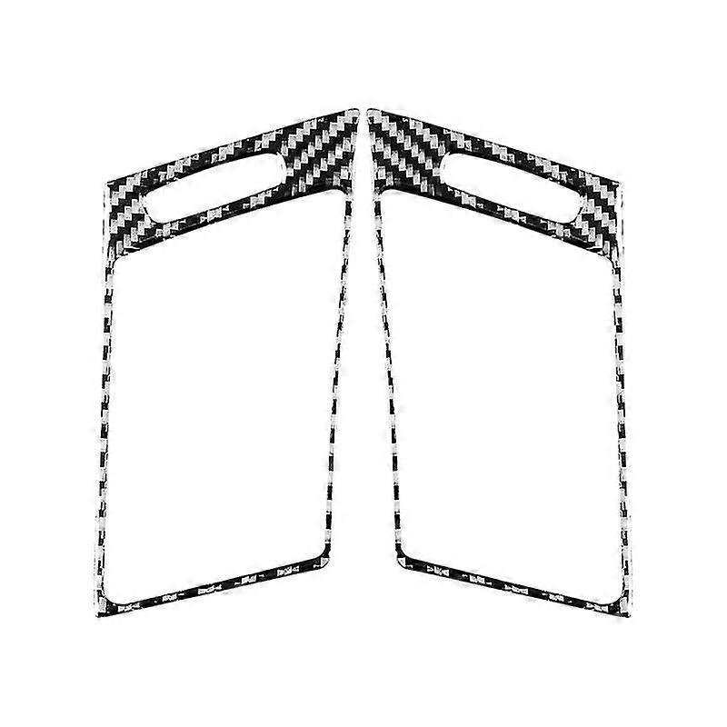 Für-x3 E83 2006-2010 Carbon Faser Links Rechts Outlet Vent Panel Dekorative Abdeckung Trim Aufkleber Acce