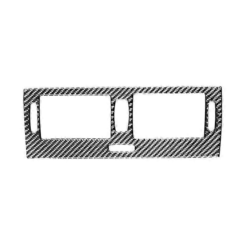 Für-x3 E83 2006-2010 Carbon Faser Zentrale Steuerung Outlet Rahmen Dekorative Abdeckung Trim Aufkleber Acce