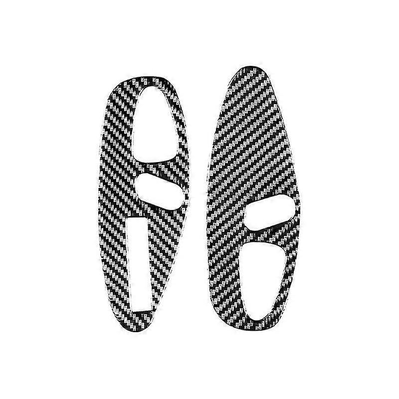 Für-x3 E83 2006-2010 Carbon Fiber Tuning Schalter Panel Dekorative Abdeckung Trim Aufkleber Zubehör