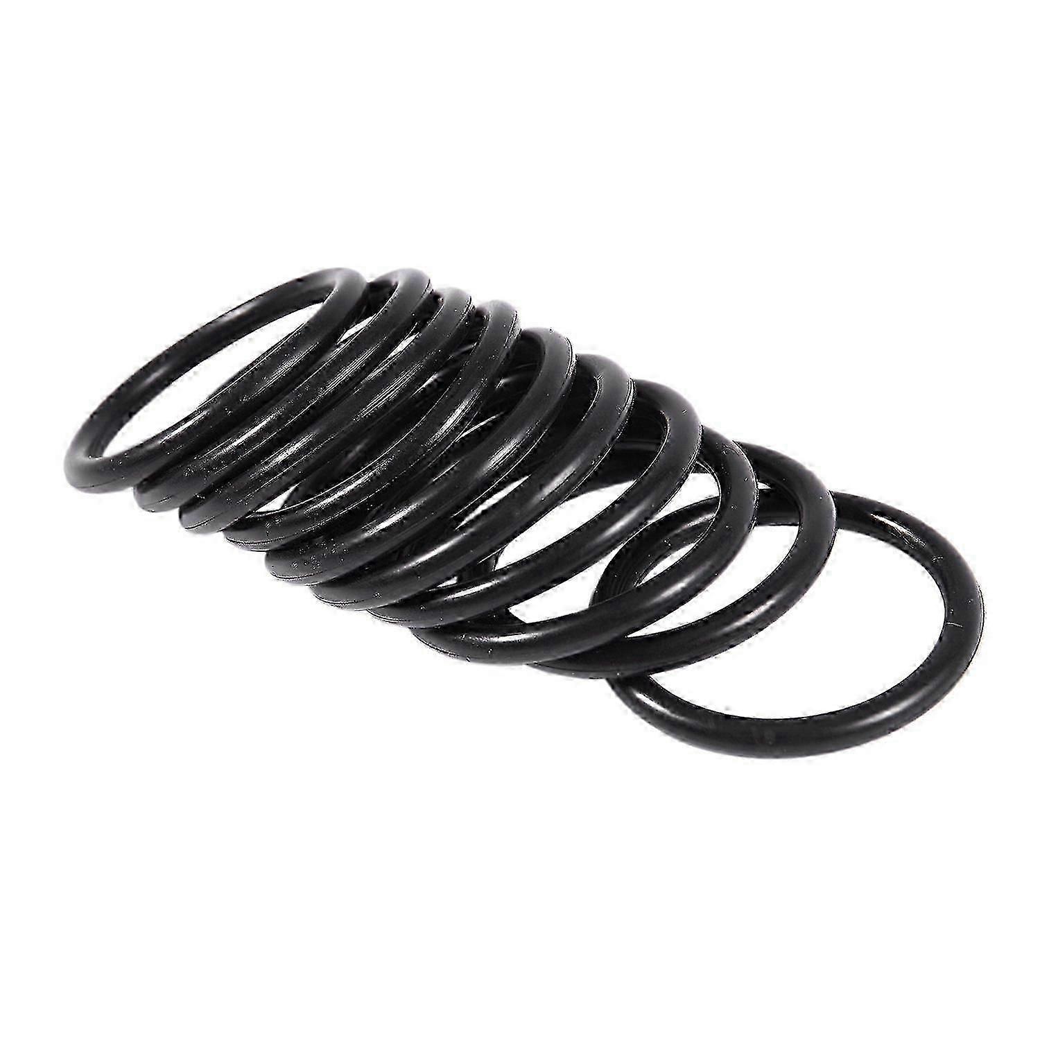 10 Metrische O-ringe Aus Schwarzem Nitrilkautschuk, 40 Mm Außendurchmesser, 4 Mm Dicke Edition