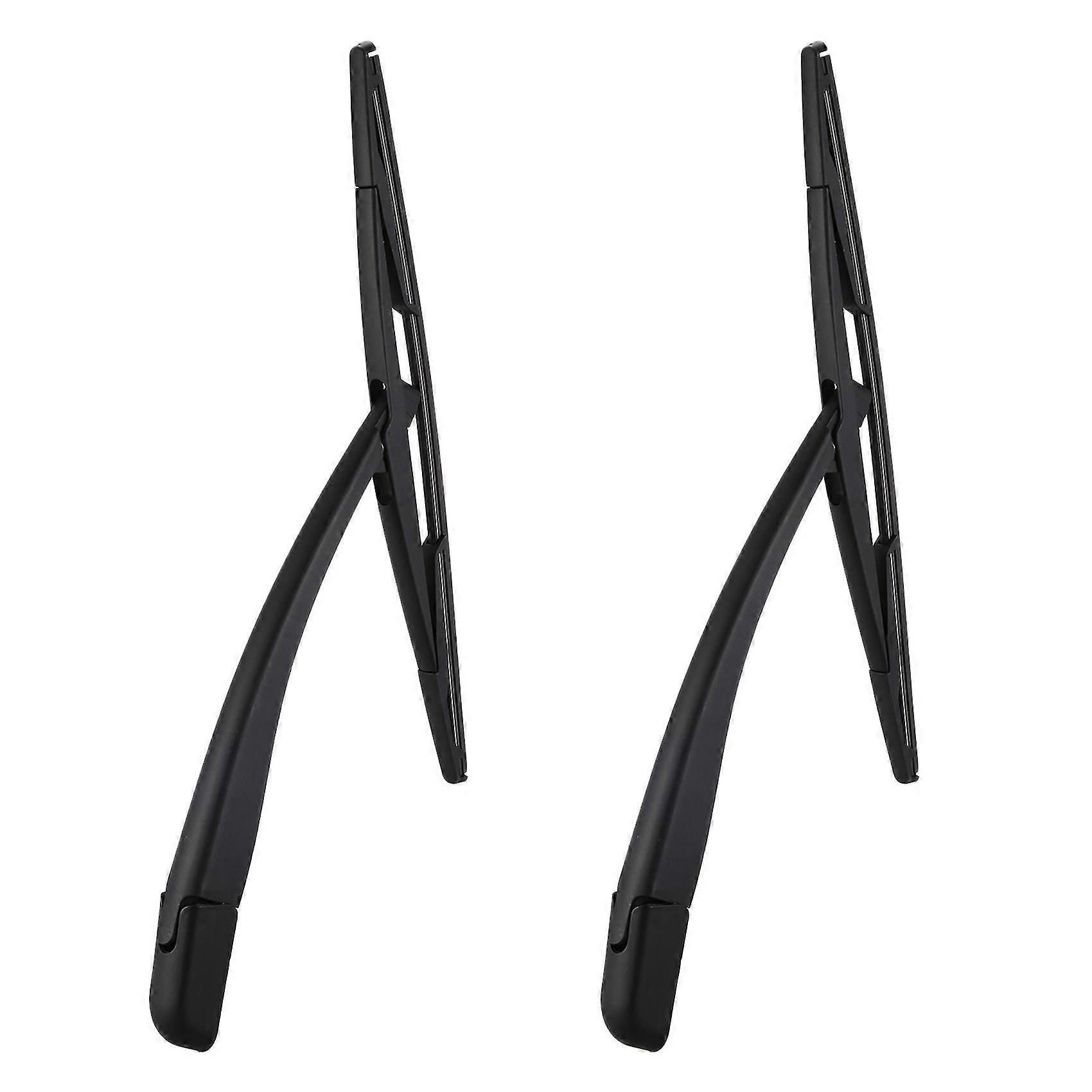 2x Bürsten + Schwarzer Wischerblattarm Für 307 Sw/kombi Heckscheibe