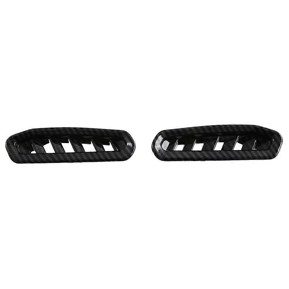 Auto Dashboard Seite Klimaanlage Vent Outlet Abdeckung Trim Für Toyota Camry 2024 2025 Zubehör Carbon Faser