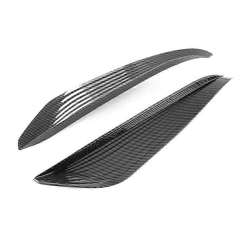 Auto Carbon Fiber Abs Hinten Nebel Licht Augenbraue Wind Abdeckung Aufkleber Trim Auto Styling Fit Für Bz4x P