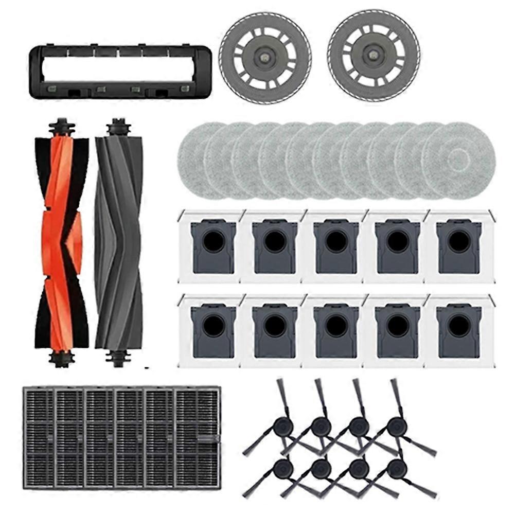 Für Dreame L40 Ultra/x40 Ultra/x40 Pro Roboter Staubsauger Teile Mopp Staub Tasche Haupt Seite Pinsel Hepa-filter Zubehör