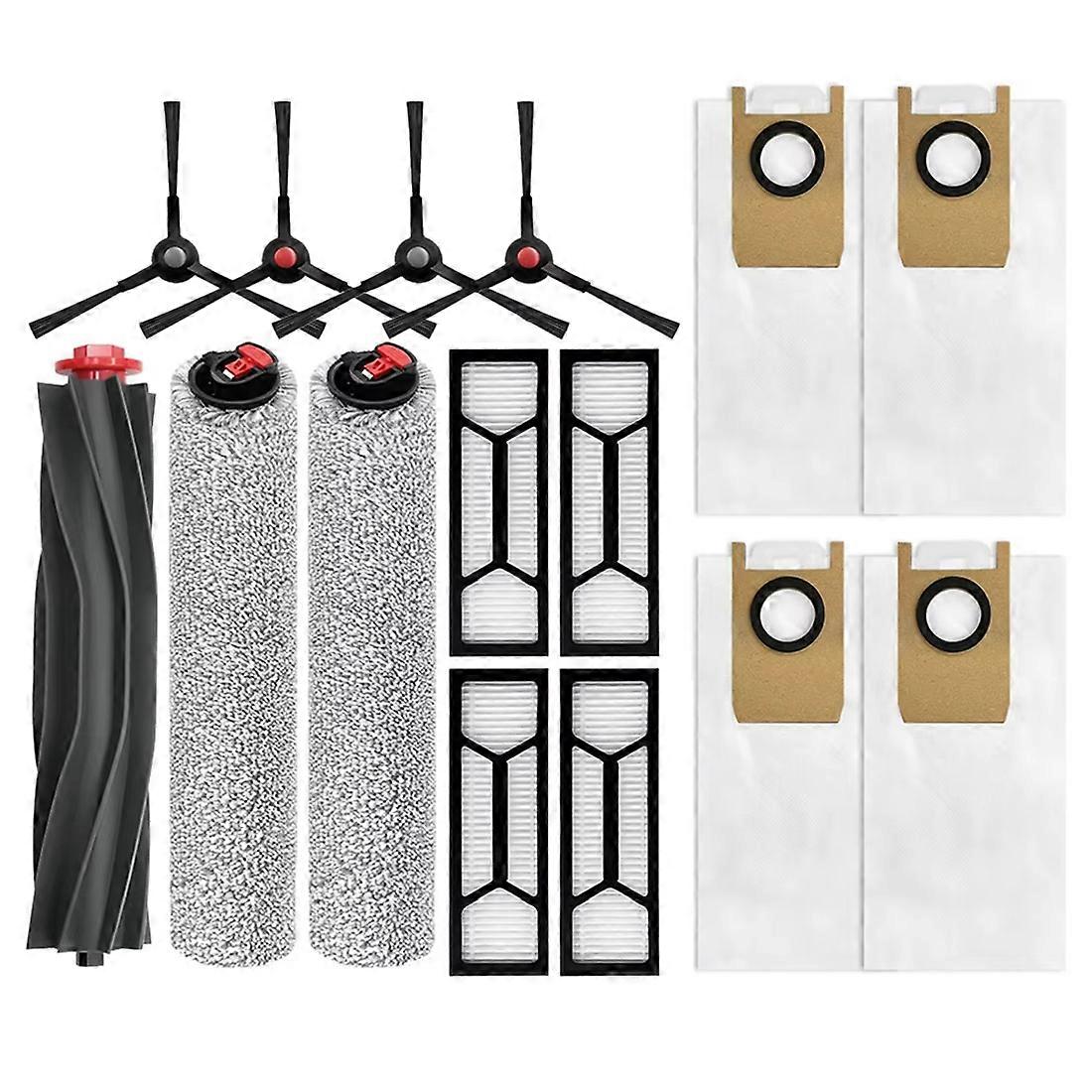 Zubehör (für Eufy Omni S1 / S1 Pro / T2071 / T2080): Hauptseitenbürste, Mopp, Hepa-filter, Staubbeutel-ersatzset