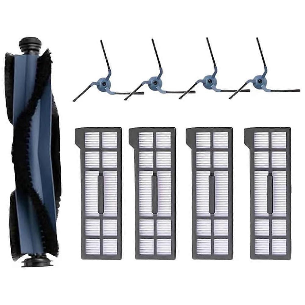 Ersatzteile Für Den Eufy X10 Pro Omni Staubsauger: 1 Hauptbürste, 4 Seitenbürsten, 4 Hepa-filter
