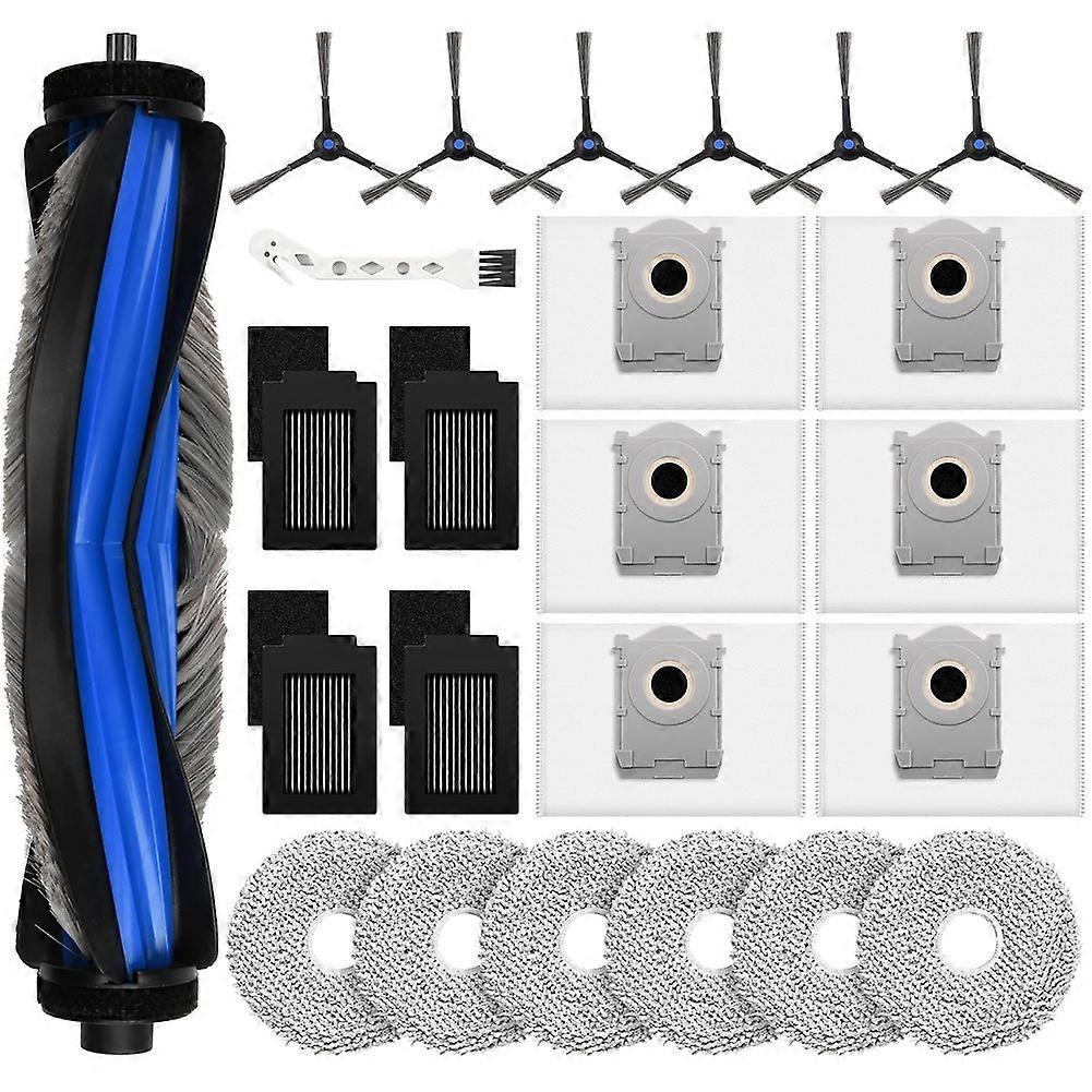 Ersatzteile Für Ecovacs Deebot T50 Max Pro Omni Roboterstaubsauger: Hauptbürste, Staubbeutel, Filter, Reinigungstücher.