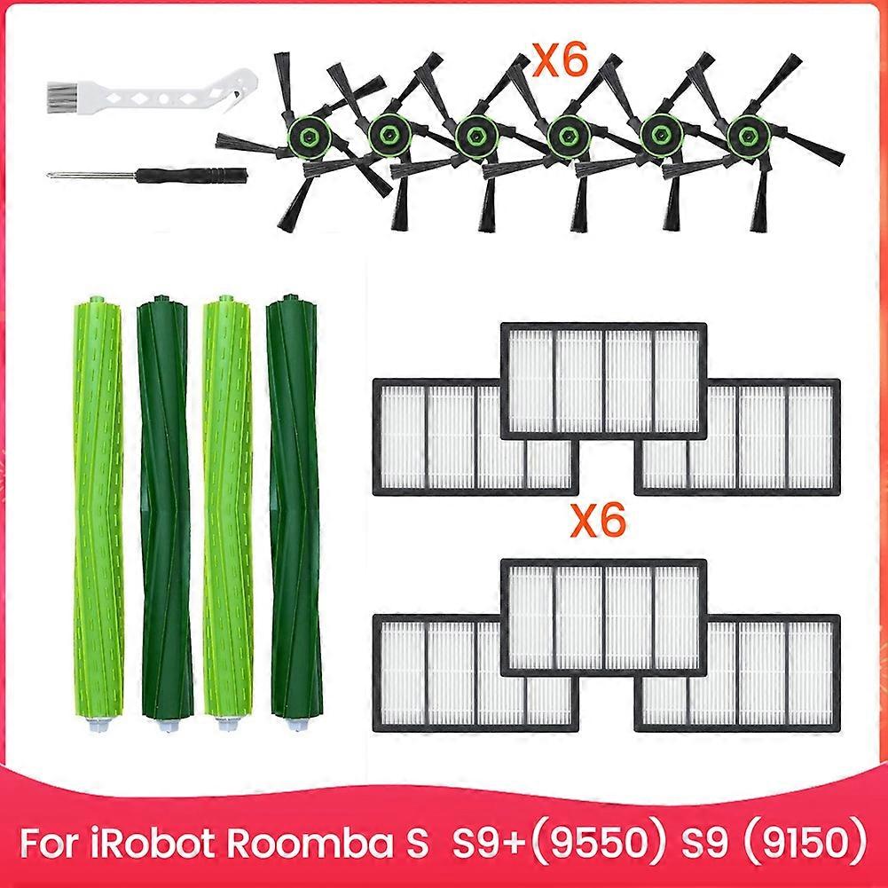 Zubehör Für Irobot Roomba S Series S9+ (9550) S9 (9150) Roboterstaubsauger: Ersatzteile, Hauptbürste, Seitenbürsten Und Filter.