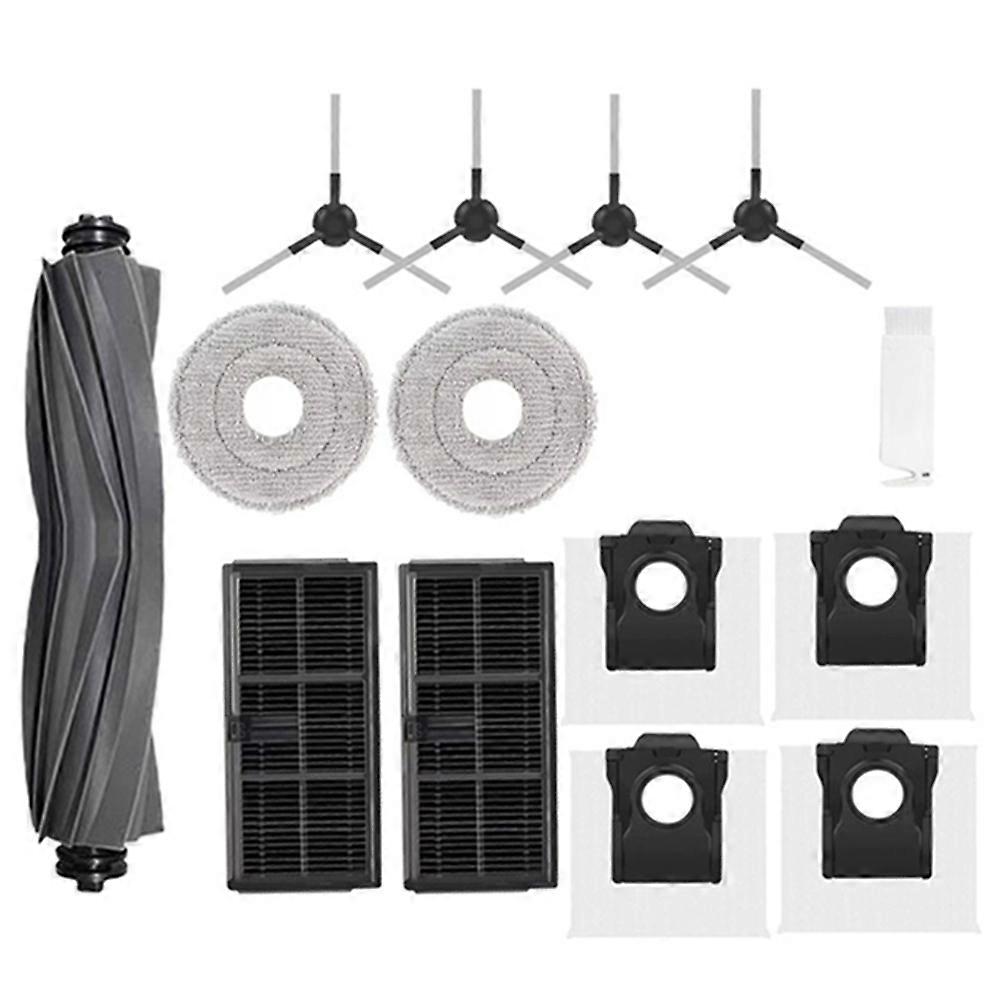 Ersatzteile Für Den Dreame Mova E30 Ultra Roboterstaubsauger: Hauptbürste, Hepa-filter, Reinigungstücher, Staubbeutel.